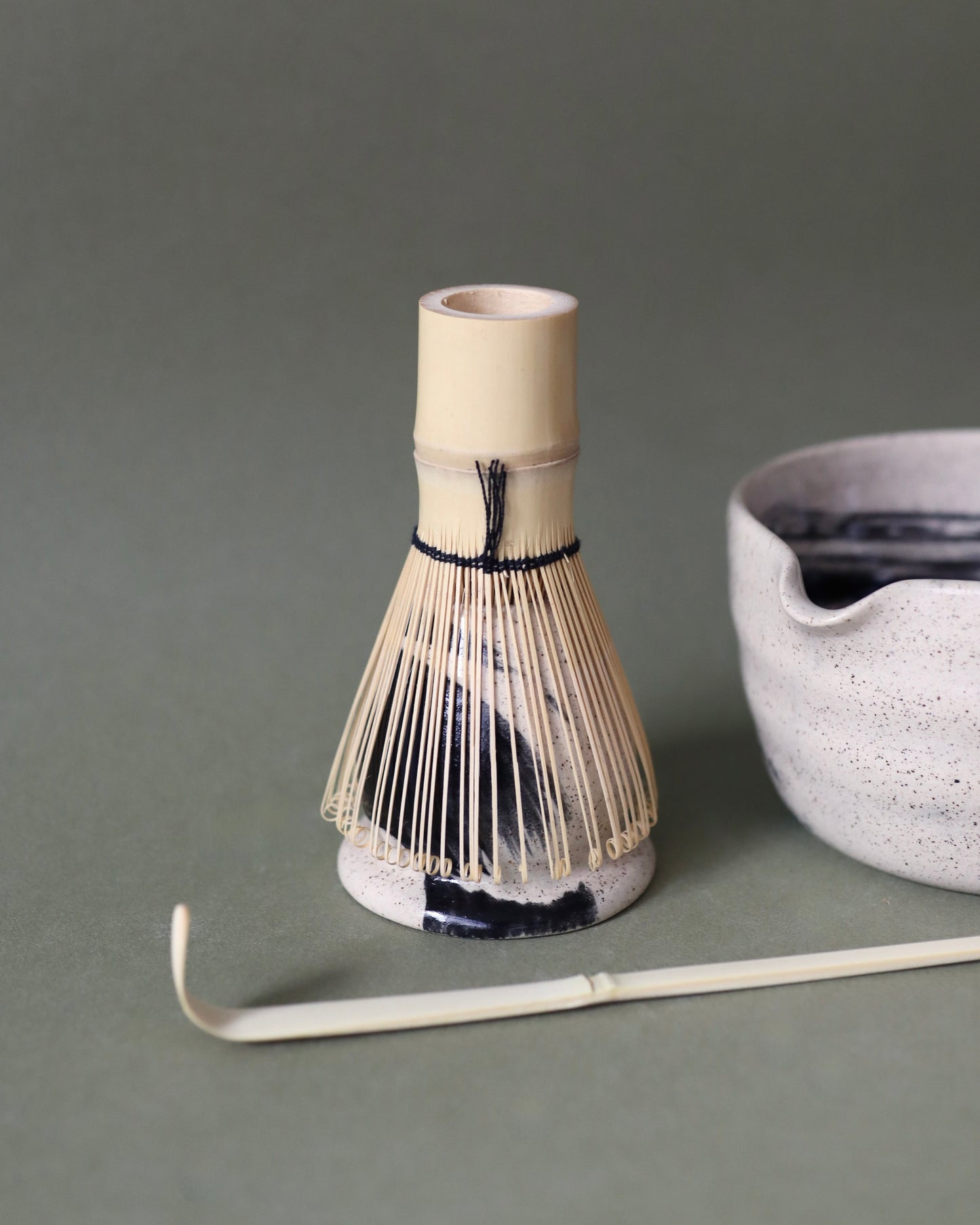 Chasen Whisk + Chashaku Spoon