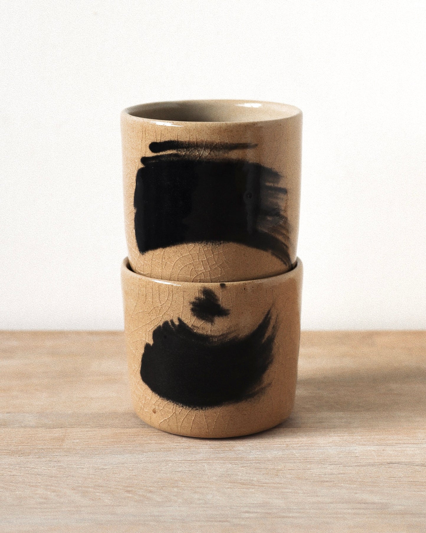 Brush-stroked toffee set