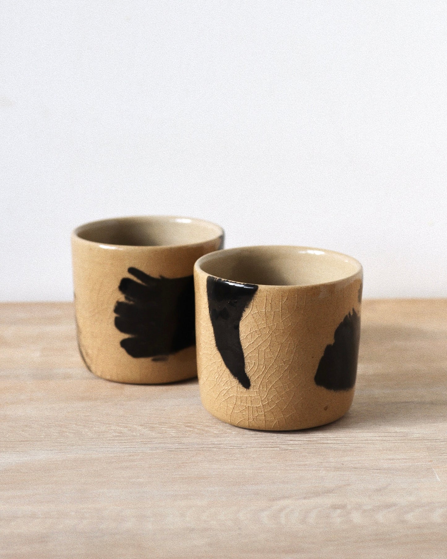 Brush-stroked toffee set