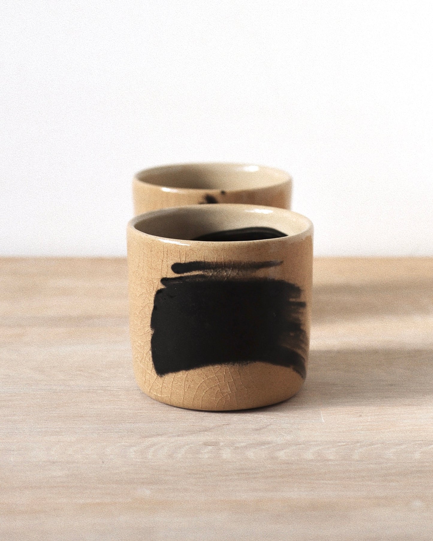 Brush-stroked toffee set